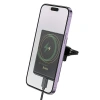 Nevamel Hoco HW19 Klima Havalandırma Bölmesi Wireless Kablosuz Hızlı Şarj Araç Telefon Tutucu-(5775)