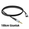 Nevamel HOCO UPA22 iPhone Lightning to 3.5mm AUX Ses Aktarım Kablosu-(5775)