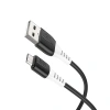 Nevamel HOCO X82 Micro USB to USB 2.4A Silikon Data ve Şarj Kablosu-(5775)