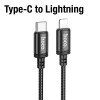 Nevamel HOCO X89 PD 20W Type-C to iPhone Lightning Hızlı Şarj ve Data Kablosu-(5775)