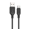 Nevamel HOCO X90 USB to Type-C 3A Silikon Hızlı Şarj ve Data Kablosu-(5775)