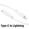 Nevamel HOCO X93 Force 20W Type-C to iPhone Lightning-C Ultra Hızlı Şarj ve Data Kablosu-(5775)