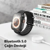Nevamel HOCO Y12 Ultra Watch Sesli Görüşme IP67 Su Geçirmez Sport Akıllı Saat-(5775)