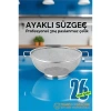 Nevamel® HSNET 26 cm Süzgeç - Makarna Süzgeci Pirinç Meyve Süzgeci 304 Paslanmaz Çelik