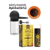 Nevamel® HSNET Aplikatörlü Saç Dolgunlaştırıcı Fiber Topik Toz KOYU TON KAHVERENGİ