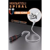 Nevamel® HSNET Esnek Manyetik Toplama Aracı - Mıknatıslı Spiralli Çubuk Metal Vida Civata Somun Arama Çubuğu