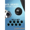 Nevamel® HSNET Ses Emici Kauçuk Conta Kapı Bagaj Kaput Titreşim Kesici 40 LI SET
