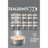 Nevamel® HSNET Tealight Mum 50 Adet - Kokusuz Dekoratif Mum