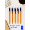 Nevamel® HSNET Tükenmez Kalem Mavi Ofis ve Okul İçin Pratik Yazım 5 li PAKET