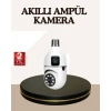 Nevamel İki Yönlü Sesli WiFi Kamera – Ampul Tipi Ev ve Ofis Güvenlik Kamerası