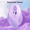 Nevamel İNPHİC M8 Kablosuz Fare Şarj Edilebilir Sessiz Kullanım 2.4G USB Mouse-(5775)