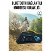 Nevamel İnterkom Intercom Kask Kulaklık Bt22 Bluetooth Motosiklet Kulaklık 5.0 Bluetooth