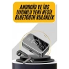 Nevamel İos Android Uyumlu Bluetooth Kulaklık Kablosuz Kulaklık Yüksek Basslı