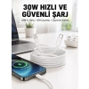 Nevamel® İOS Uyumlu 8 X Xs Xr 11 12 13 14/Pro Max Mini Plus Şarj Kablosu Yeni Nesil