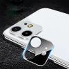 Nevamel iPhone 11 6.1 İnch 3D Metal Kamera Koruyucu Metal Lens-(5775)