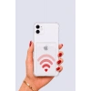 Nevamel® iPhone 11 Kartlıklı Aşk Sinyali Desenli Kılıf