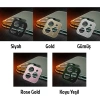 Nevamel İPhone 11 Pro -11 Pro Max 3D Metal Kamera Koruyucu Metal Lens-(5775)