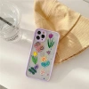 Nevamel iPhone 11 Pro 5.8inç Kamera Korumalı Çiçek Desenli Silikon Kılıf-(5775)