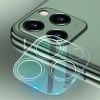 Nevamel iPhone 12 6.1 Pro Full Tempered Kamera Koruyucu Kırılmaz Cam-(5775)