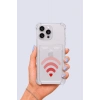 Nevamel® iPhone 13 Pro Max Kartlıklı Aşk Sinyali Desenli Kılıf