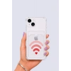 Nevamel® iPhone 15 Kartlıklı Aşk Sinyali Desenli Kılıf