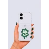 Nevamel® iPhone 16 Kartlıklı Lucky Yonca Desenli Kılıf