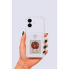 Nevamel® iPhone 16 Kartlıklı Tomato Desenli Kılıf