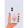 Nevamel® iPhone 17 Kartlıklı Aşk Sinyali Desenli Kılıf