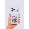 Nevamel® iPhone 17 Pro Max Kartlıklı XoXO Desenli Kılıf