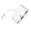 Nevamel İPhone/İPad 3İN1 Ethernet RJ45 Ve Usb Kamera Adaptörü NK107-(5775)