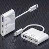 Nevamel İPhone-Otg Hub -Usb Type C To Kulaklık ve Usb Kamera Okuyucu Otg-(5775)