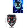 Nevamel Işıklı Led Maske Parti Eğlence Maskesi Hallowen Neon Maske