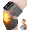 Nevamel® Isıtmalı Titreşimli Dizlik Masaj Cihazı Diz Omuz Dirsek Uyumlu 2 Adet Set