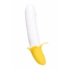 Nevamel® Jos B-Nana Vibratör, Silikon, Beyaz, 19 Cm