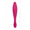 Nevamel® Jos Danvi Vakum Dalgası Vibratör, Silikon, Pembe, 21,5 Cm