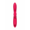 Nevamel® Jos Enila Vakum Dalgalı Vibratör, Silikon, Pembe, 23 Cm