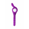 Nevamel® Jos Good Bunny Penis Halkası, Silikon, Mor, 9 Cm