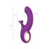 Nevamel® Jos Julli Yukarı Ve Aşağı Işlevlerine Sahip Titreşimli Silindir, Silikon, Mor, 20,5 Cm