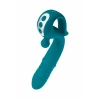 Nevamel® Jos Mija Up&Down Fonksiyonlu Ve Halkalı Uyarıcılı Vibratör, Silikon, Yeşil, 19 Cm