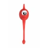 Nevamel® Jos Ni̇ck Kuyruklu Penis Halkası, Silikon, Kırmızı, 13,5 Cm