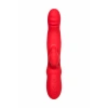Nevamel® Jos Redli Vibratör, Silikon, Kırmızı, 21 Cm