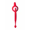 Nevamel® Jos Sweet Devi̇l Penis Halkası, Silikon, Kırmızı, 8,5 Cm