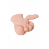 Nevamel® Juicy Pussy Erkeklik Organı Ile Masturbator Manuel, Tpe, Ten, 25 Cm