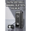 Nevamel Kablolu Makaralı Bluetooth Kulaklık Uzun Pil Ömrü Dijital Göstergeli