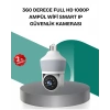 Nevamel® Kablosuz 360° Döner Başlıklı Full HD Güvenlik Kamerası