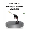 Nevamel® Kablosuz Basınçlı Yıkama Makinesi – 48V Güçlü Motor 2 Pil ve Köpük Hazneli