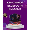 Nevamel Kablosuz Bluetooth Gaming Kulaklık Led Işıklı