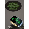 Nevamel Kablosuz Bluetooth Kulaklık Çift Telefon Destekli Powerbankli Dijital Göstergeli