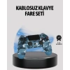 Nevamel® Kablosuz PS4 Controller Çift Motorlu Dayanıklı Gamepad