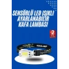 Nevamel Kafa Lambası Su Geçirmez Kafa Feneri 3 Mod Aydınlatma
